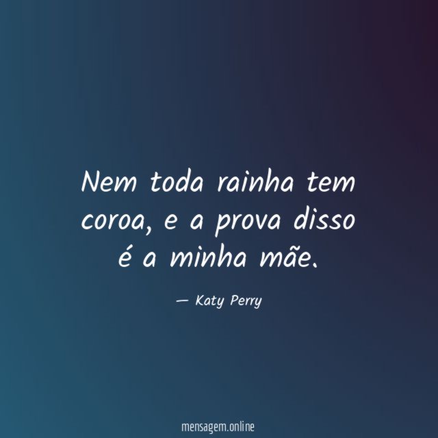 Nem toda rainha tem coroa