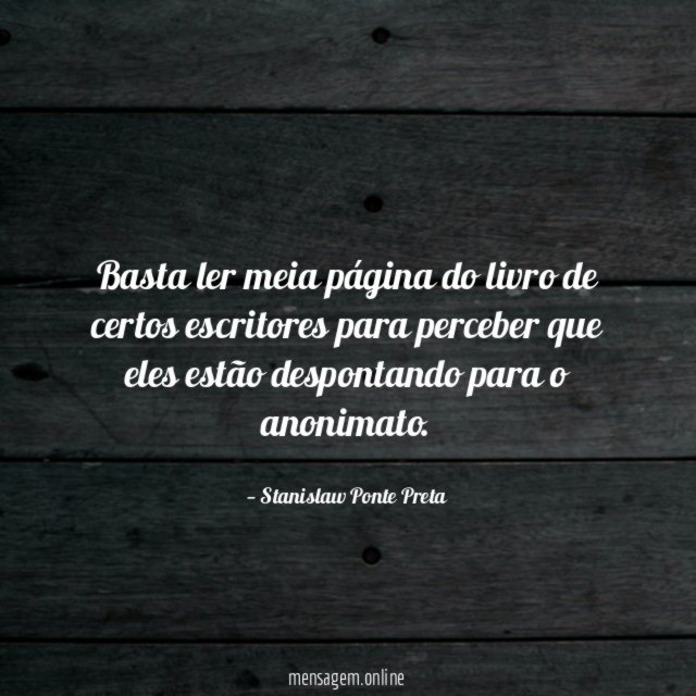 Basta ler meia página do livro de certos
