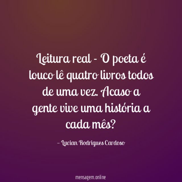 Leitura real