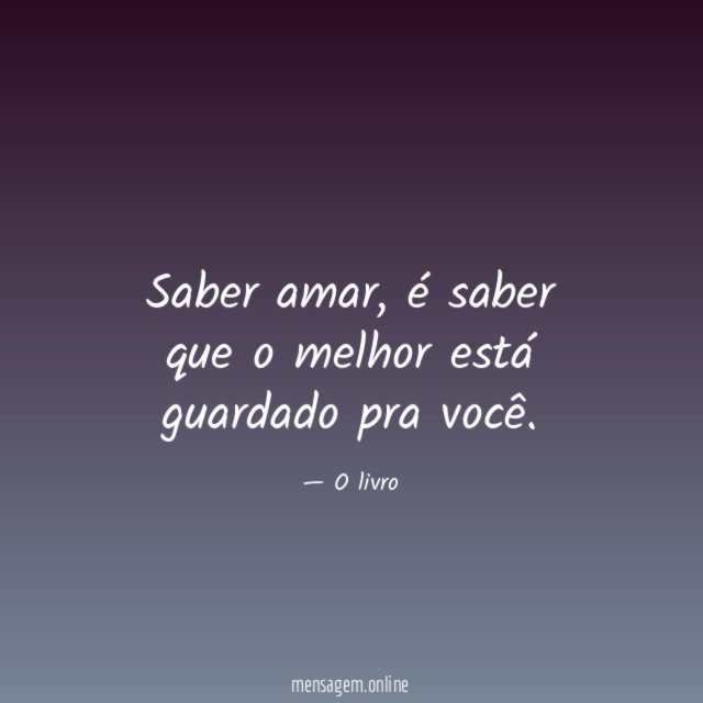 Saber amar