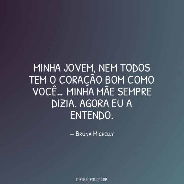 Minha jovem