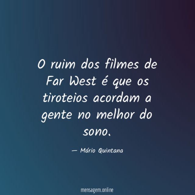 O ruim dos filmes de Far West é