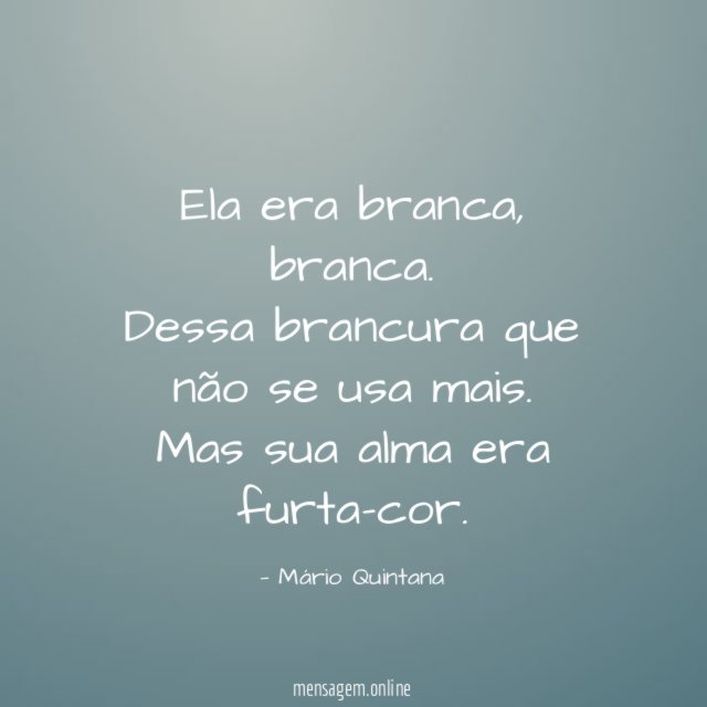 Ela era branca