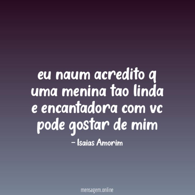 eu naum acredito q uma menina tao linda