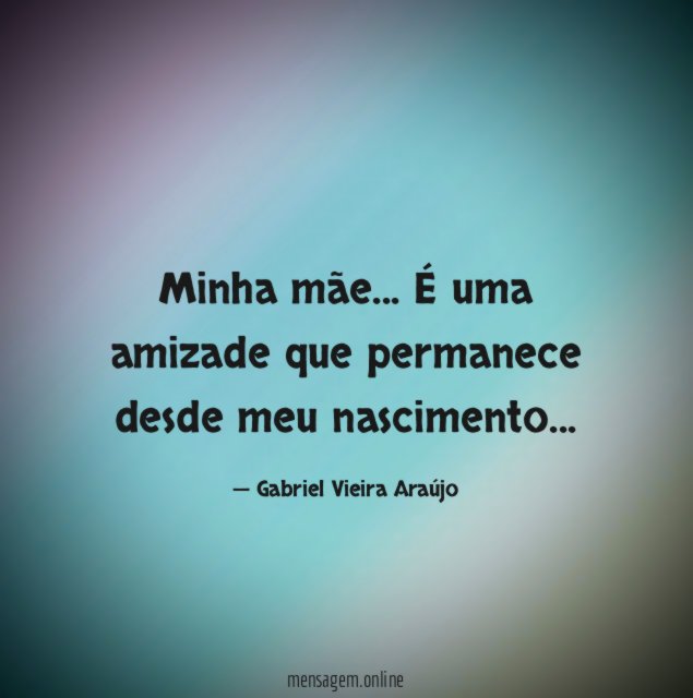 Minha mãe