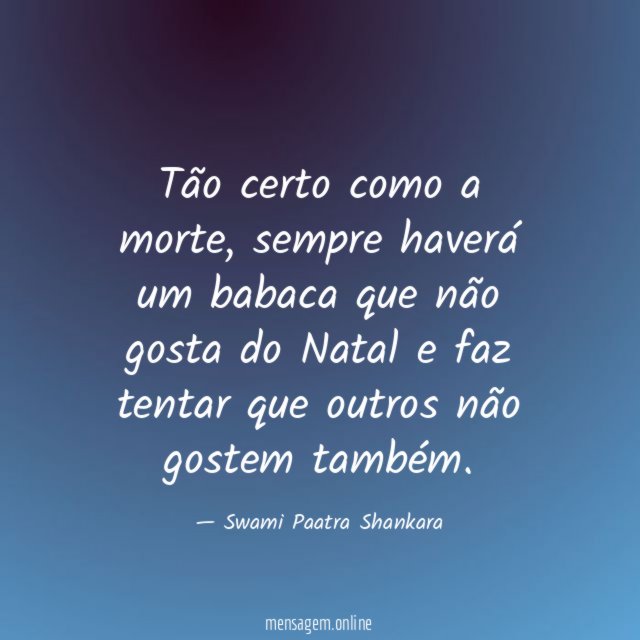 Tão certo como a morte