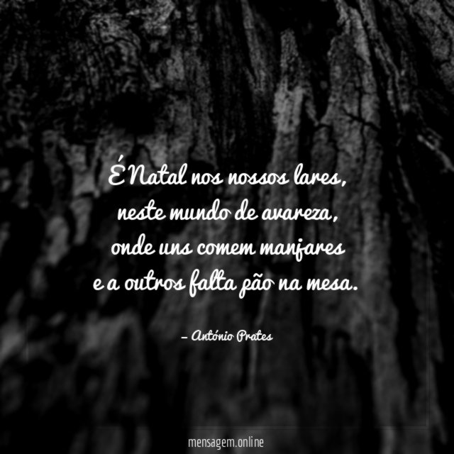 É Natal nos nossos lares