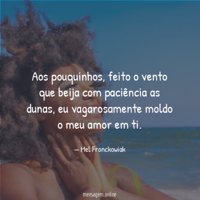 Aos pouquinhos