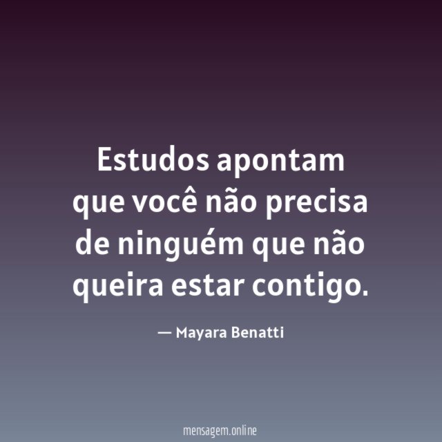 Estudos apontam que você não precisa de ninguém