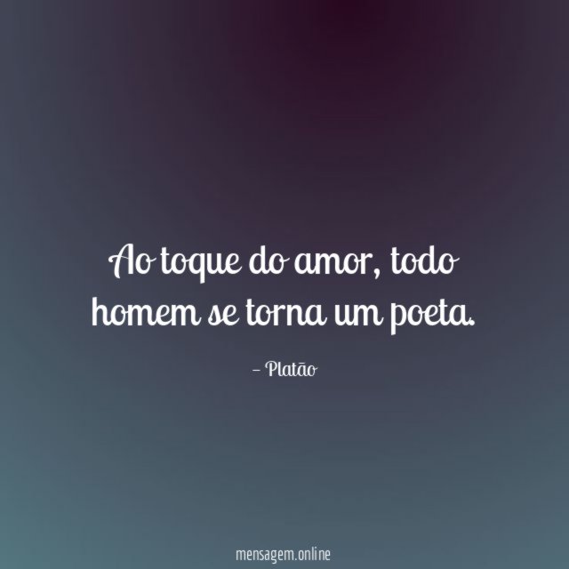 Ao toque do amor