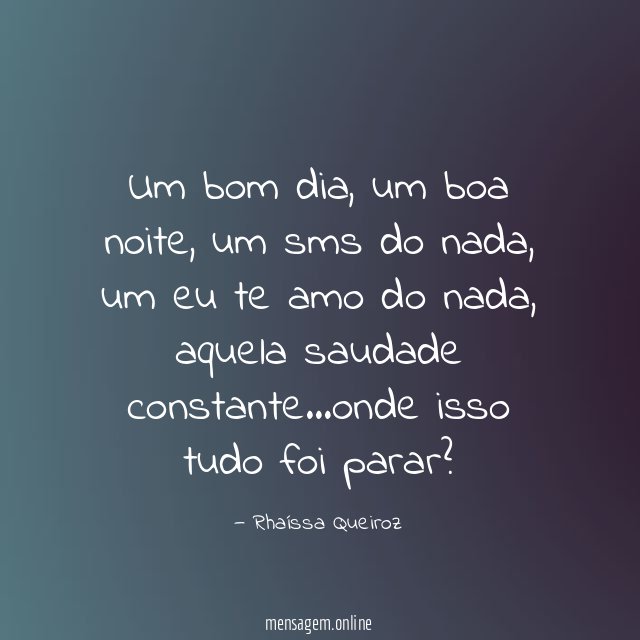 Um bom dia