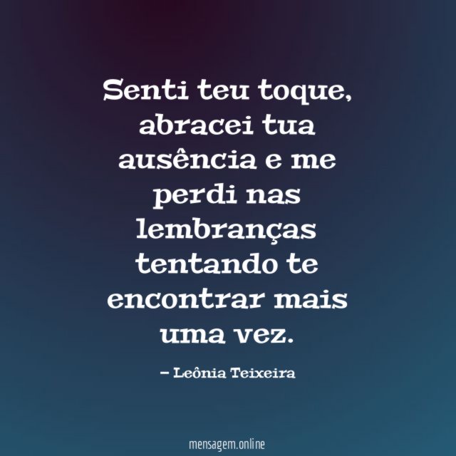 Senti teu toque