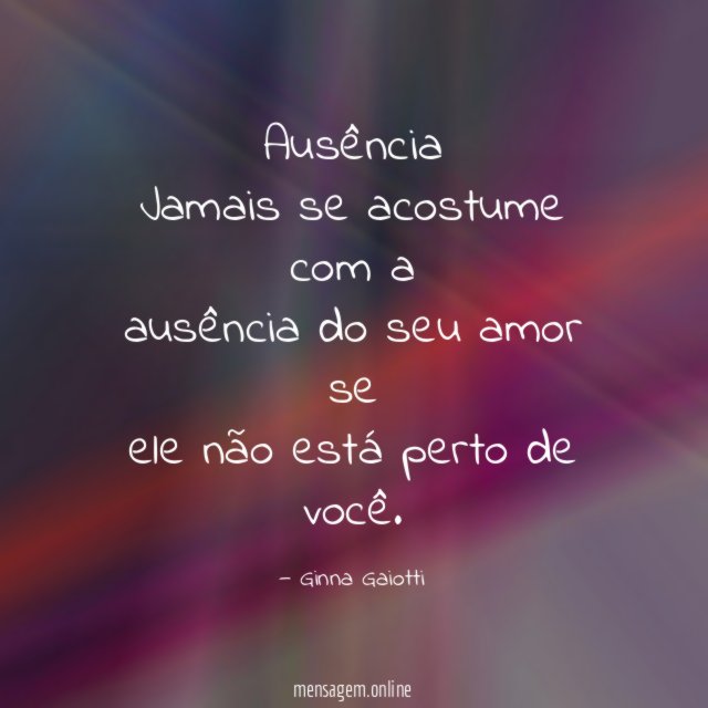 Ausência