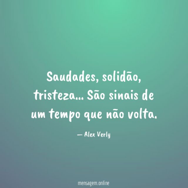 Saudades