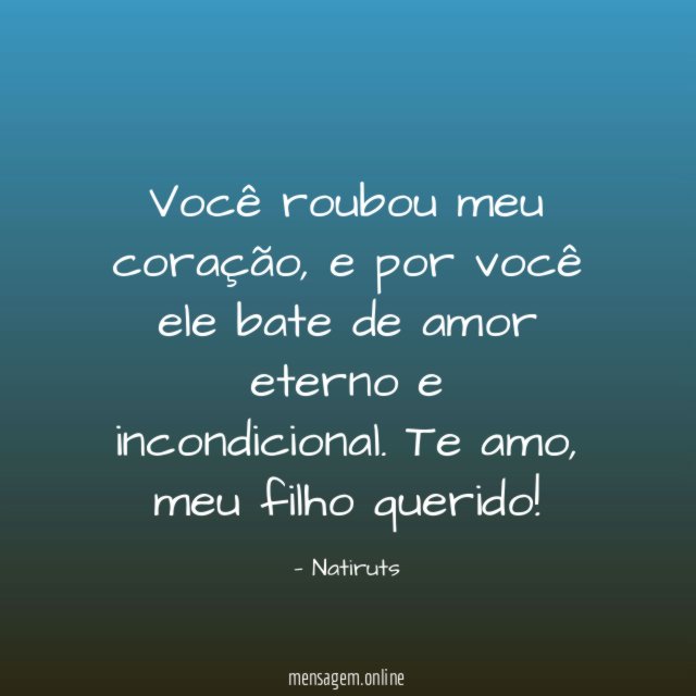 Você roubou meu coração