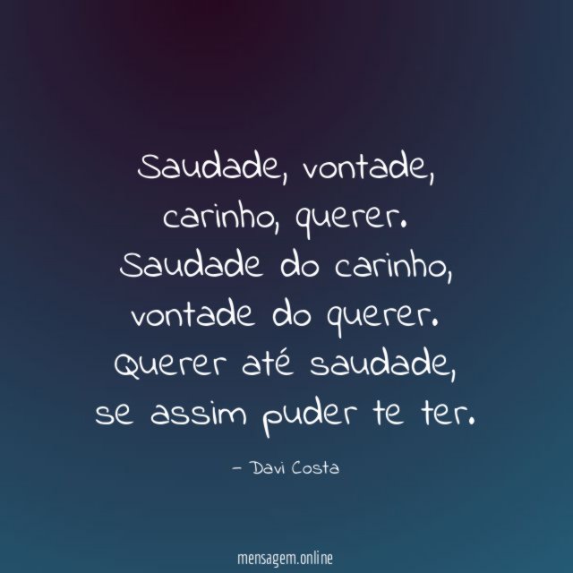 Saudade