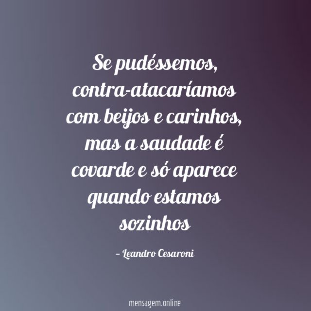 Se pudéssemos