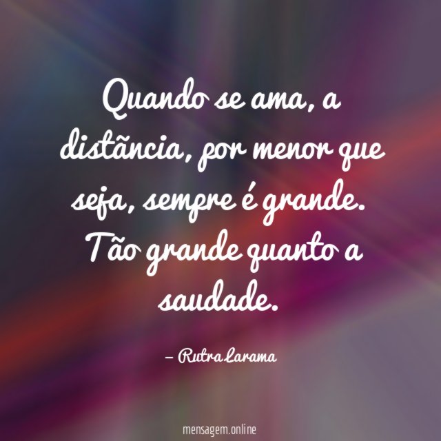 Quando se ama