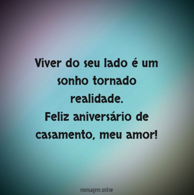 Viver do seu lado é um sonho tornado realidade