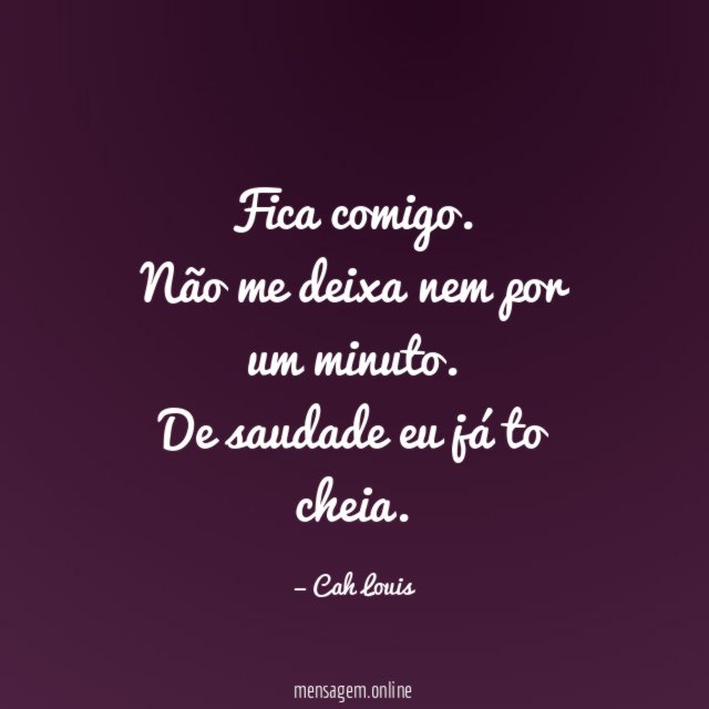 Fica comigo