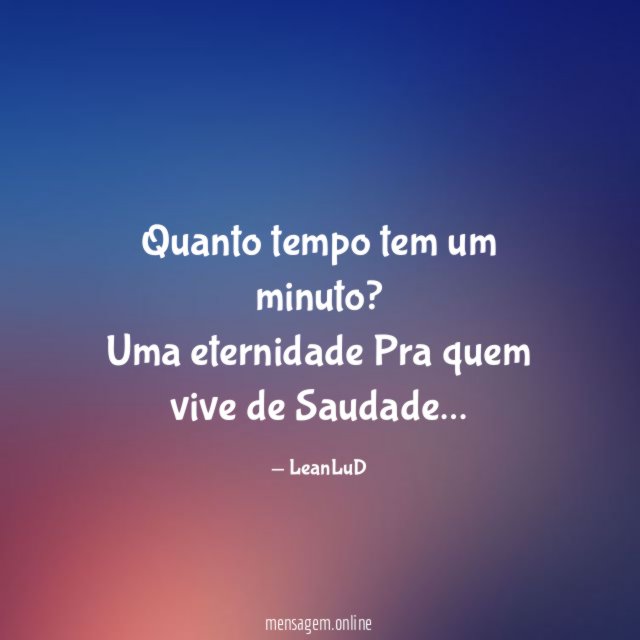 Quanto tempo tem um minuto