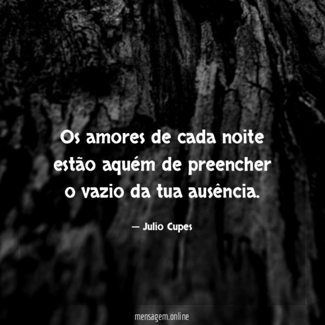 Os amores de cada noite estão aquém de