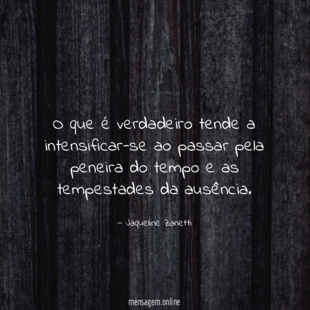 O que é verdadeiro tende a intensificar-se ao