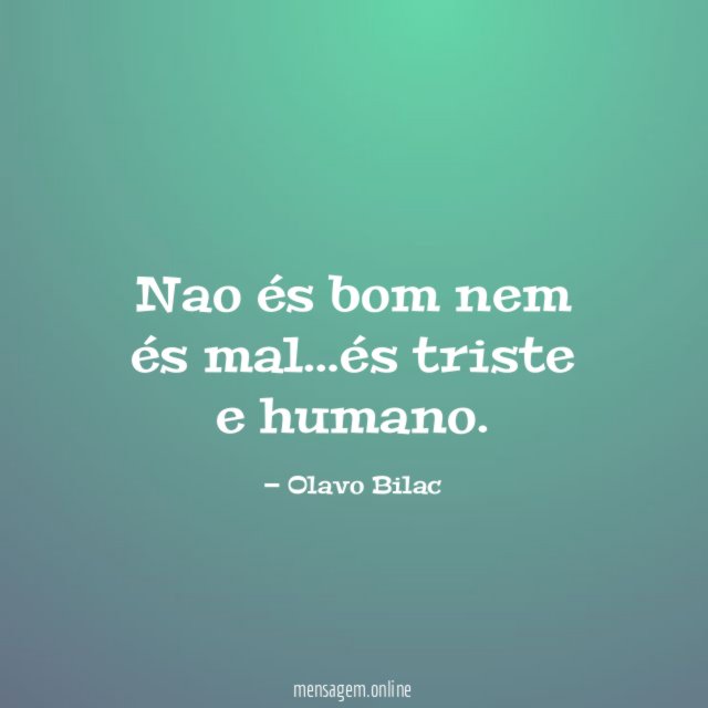 Nao és bom nem és mal
