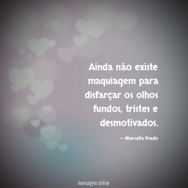 Ainda não existe maquiagem para disfarçar os olhos fundos