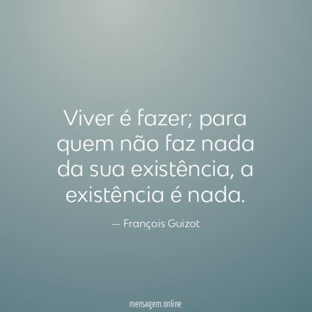 Viver é fazer