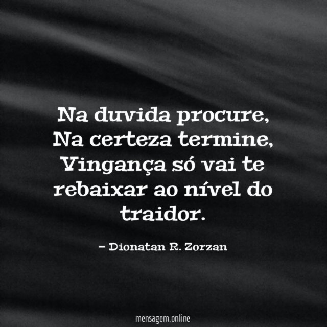 Na duvida procure