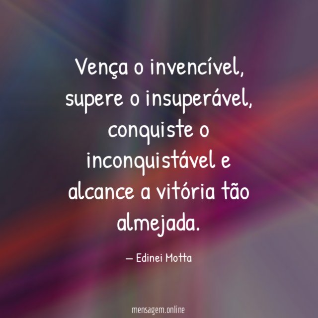 Vença o invencível