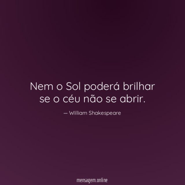 Nem o Sol poderá brilhar se o céu