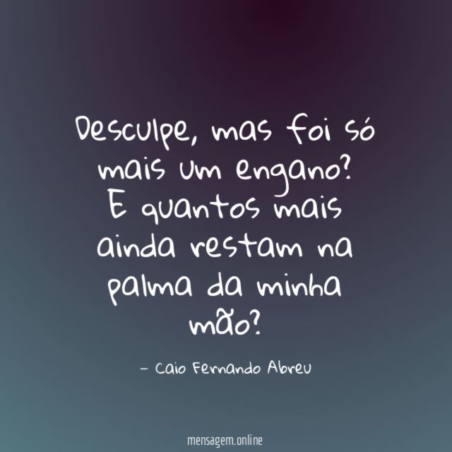 Desculpe