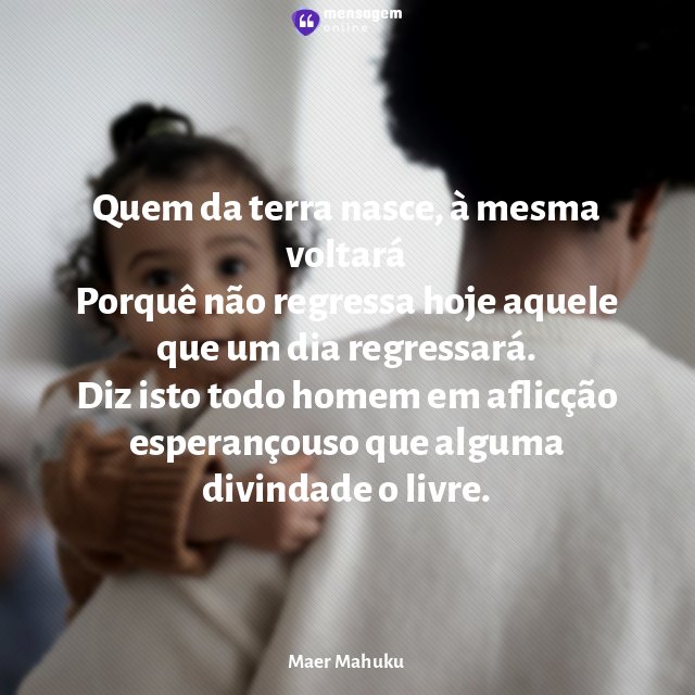 Quem da terra nasce