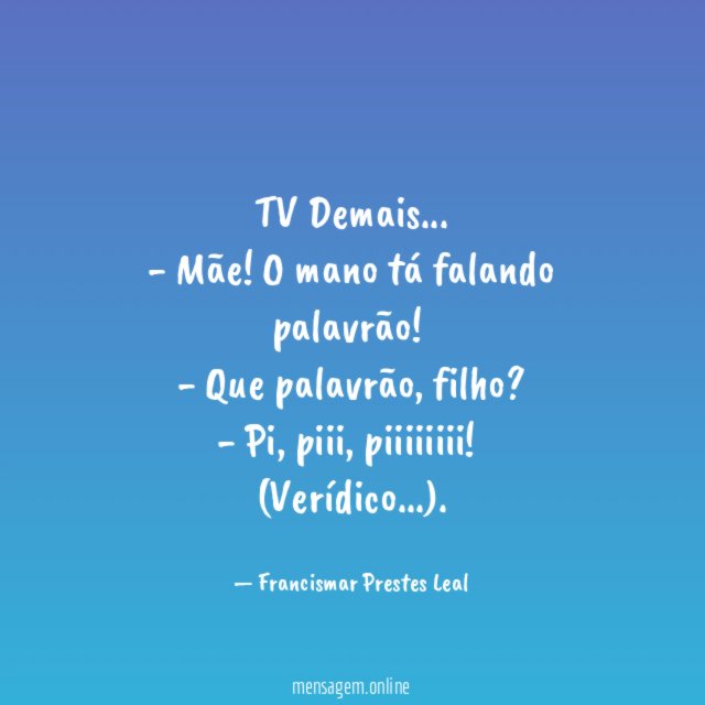 TV Demais…