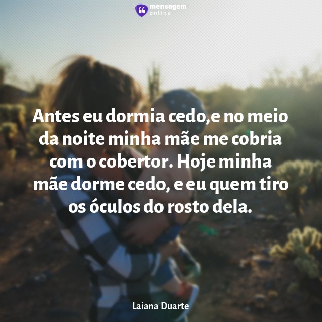 Antes eu dormia cedo