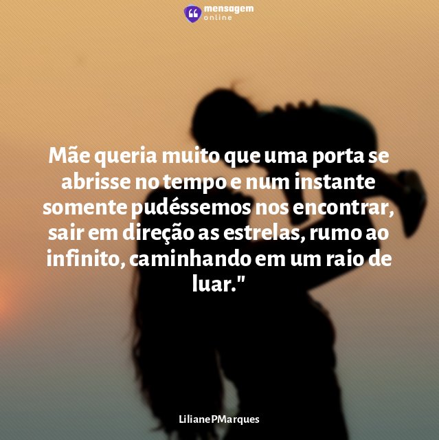 Mãe queria muito que uma porta se abrisse