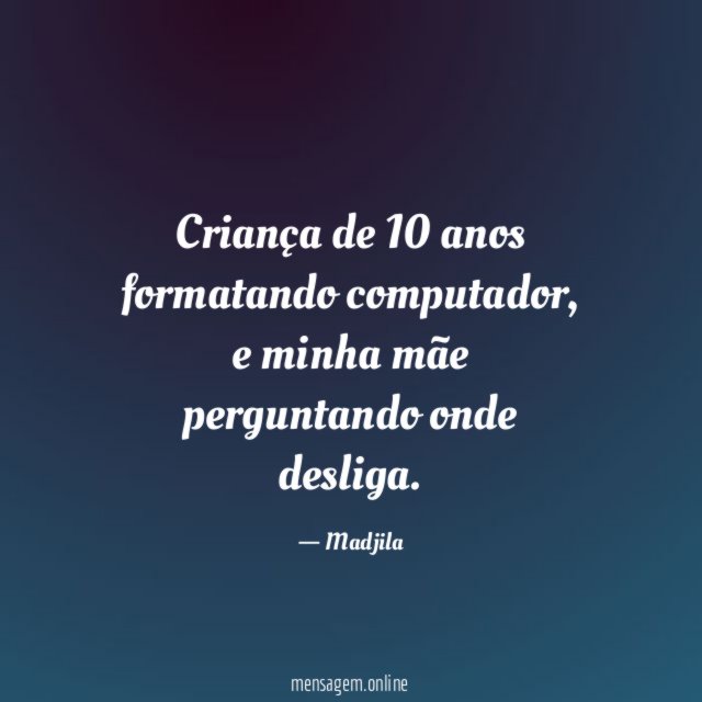Criança de 10 anos formatando computador