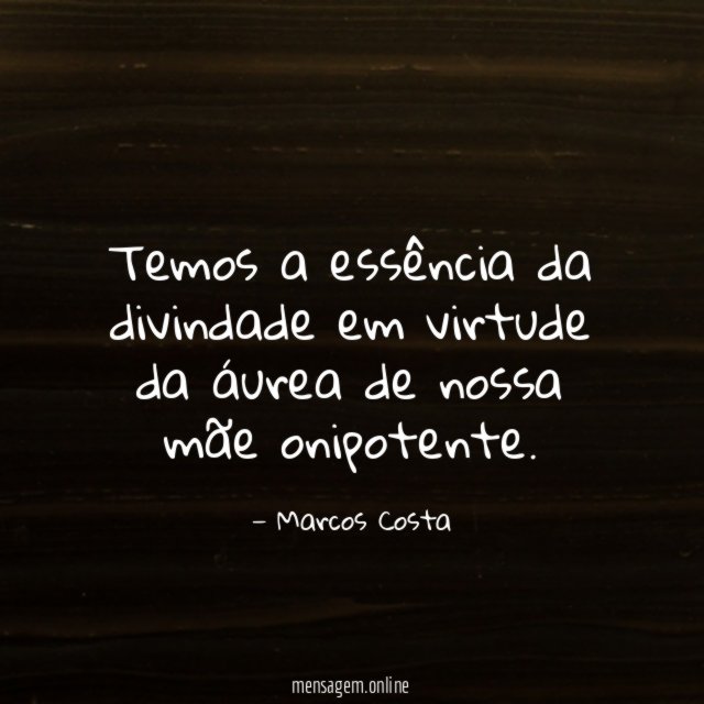 Temos a essência da divindade em virtude da