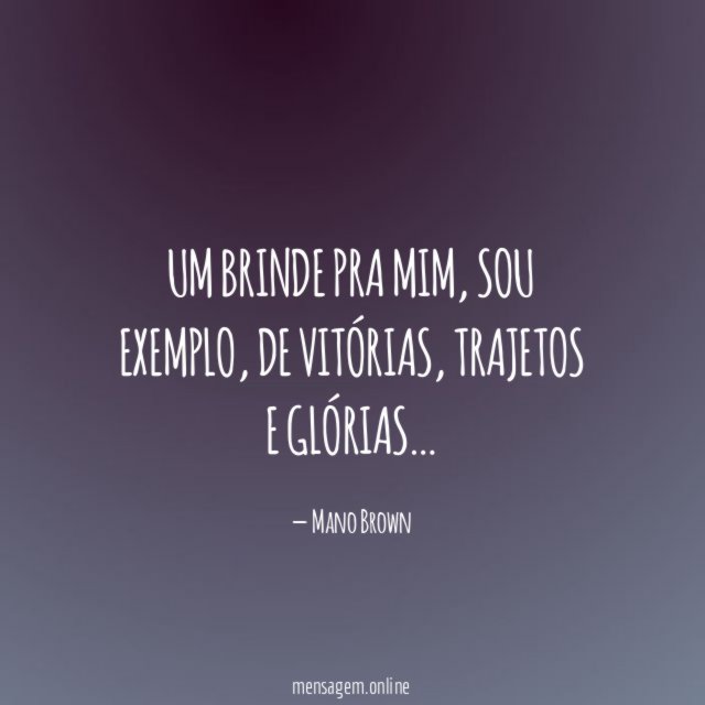 Um brinde pra mim