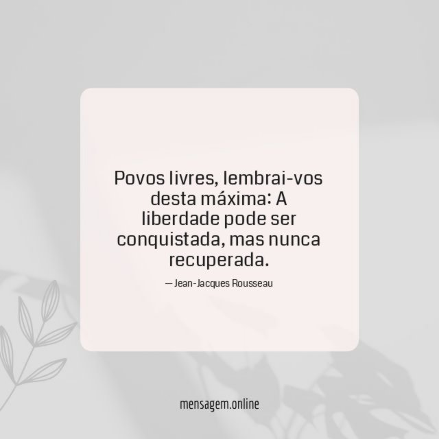 Povos livres