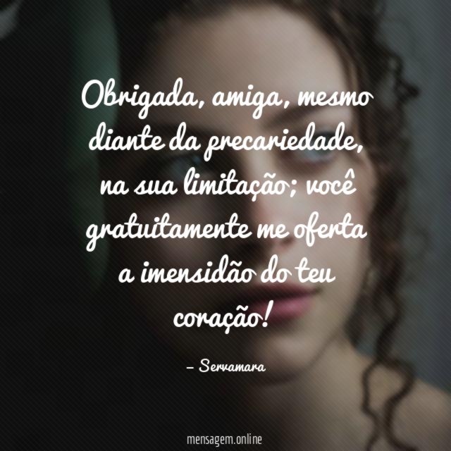 Obrigada