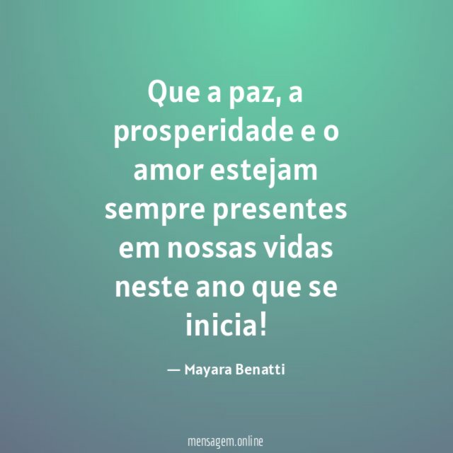 Que a paz