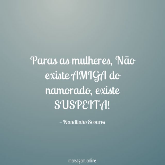 Paras as mulheres