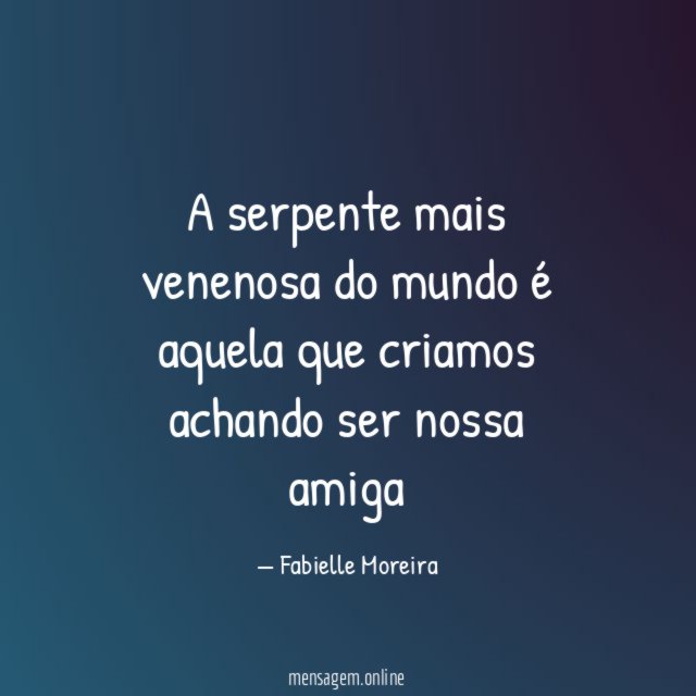 A serpente mais venenosa do mundo é aquela