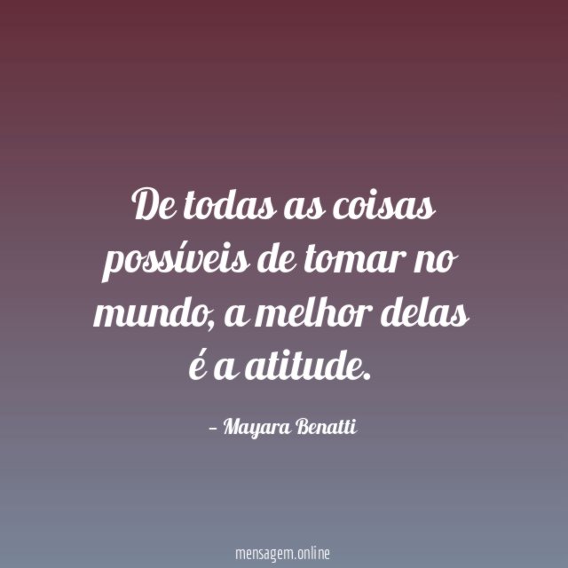 De todas as coisas possíveis de tomar no mundo