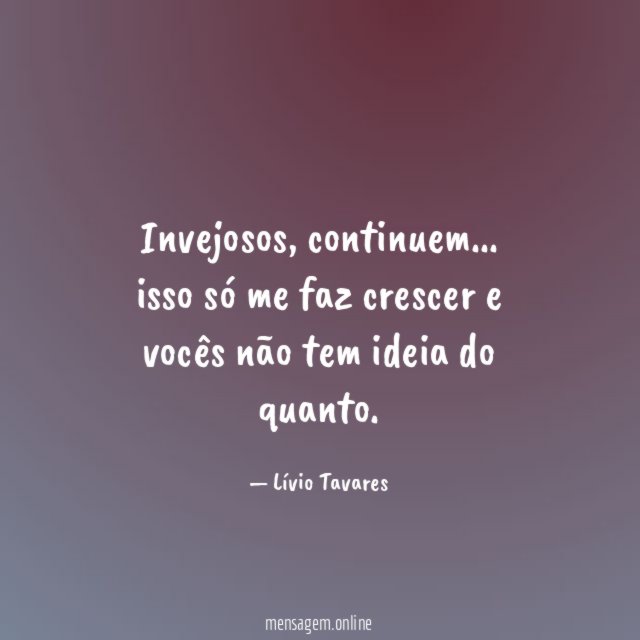 Invejosos