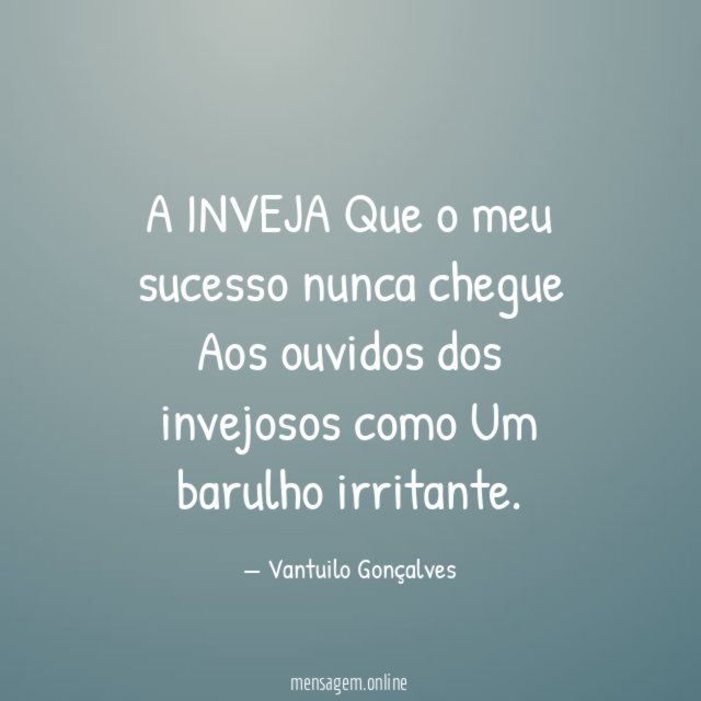 A INVEJA
