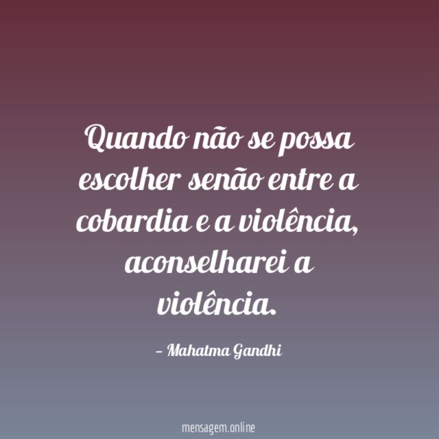 Quando não se possa escolher senão entre a